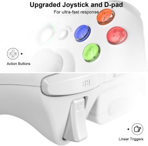 VOYEE Wireless Controllers with Receiver. White