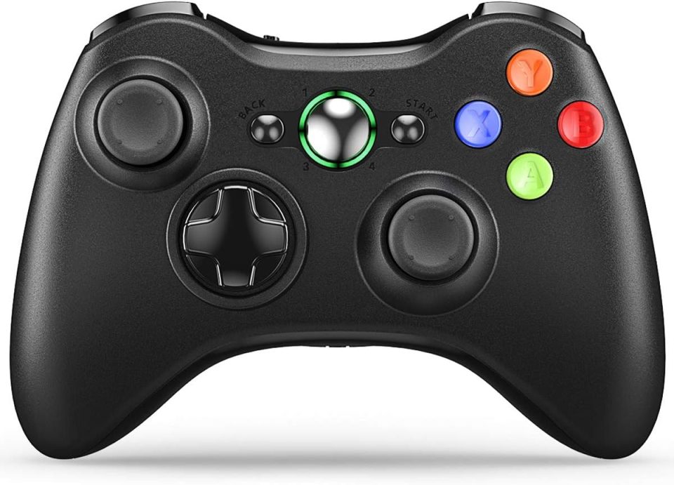 VOYEE Wireless Controllers with Receiver.Black