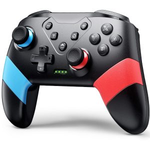 VOYEE Switch Controllers Compatible with Switch/Lite/OLED. Programming Wireless Pro Controller with Motion Control. Vibration. Wake-up. Turbo. Screenshot : Video Games