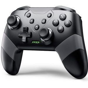 VOYEE Switch Controllers Compatible with Switch/Lite/OLED. Programming Wireless Pro Controller with Motion Control. Vibration. Wake-up. Turbo. Screenshot : Video Games