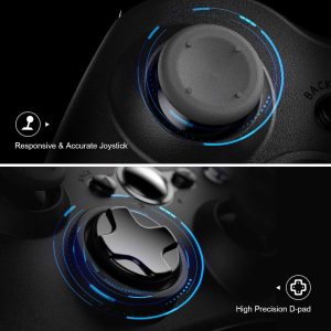 VOYEE Wireless Controllers with Receiver.Black