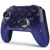 VOYEE Switch Controller. LED Star Wireless Pro Controllers Compatible with Switch/Lite/OLED. Multi-Platform Windows PC with 9 Colors Colorful RGB Lights/Programmable/Vibration/Turbo/Wakeup : Video Games